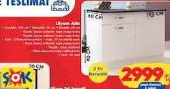 FLY LİLYUM ADA MUTFAK DOLABI